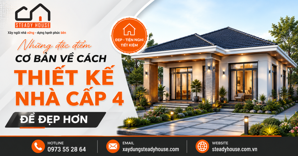 DAC DIEM THIET KE NHA CAP 4 DEP