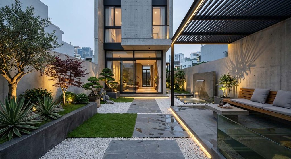 1. Phong Cach Modern Minimalist