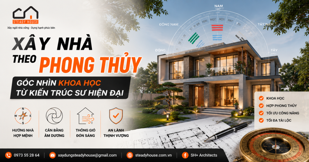 XAY NHA THEO PHONG THUY